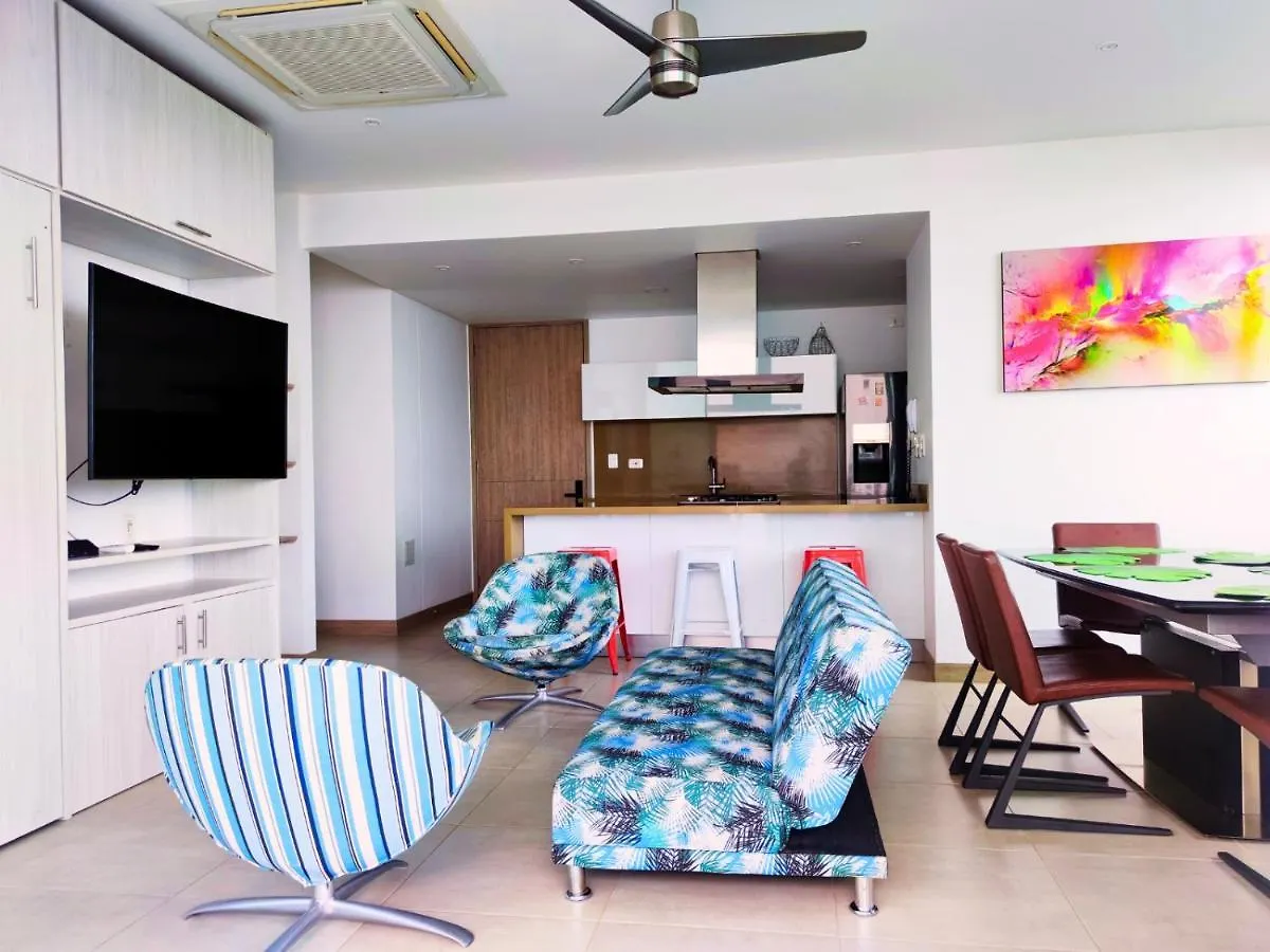 Playa Dormida 2. Hermoso Apartamento Frente Al Mar Santa Marta  Colombia